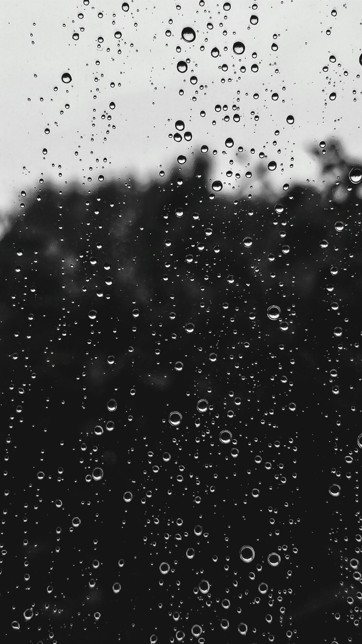 Water droplets on a window pane – living with anxiety and depression